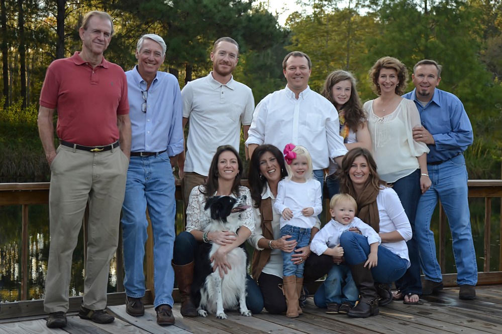 Take 574!  Finally!  A good family pic!