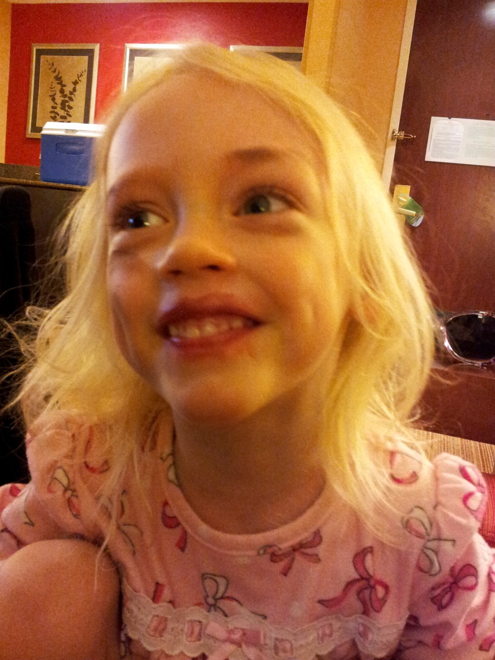 I was mistaken.  No assistant, just a makeup thief.