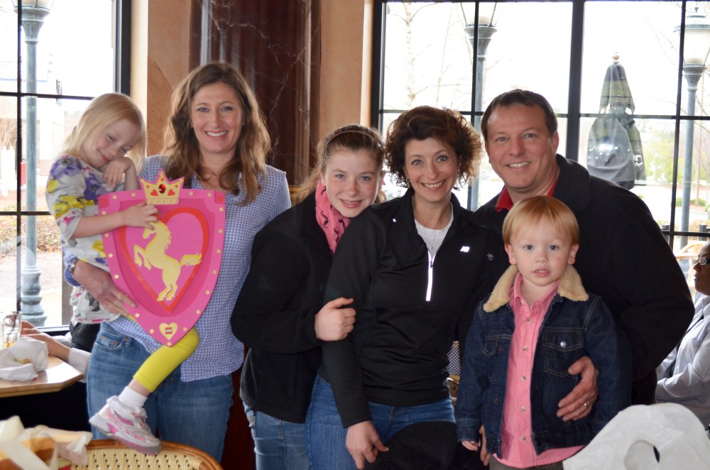 Kim and Samantha met us for lunch at the Cheesecake Factory.  It was a brief but wonderful visit!