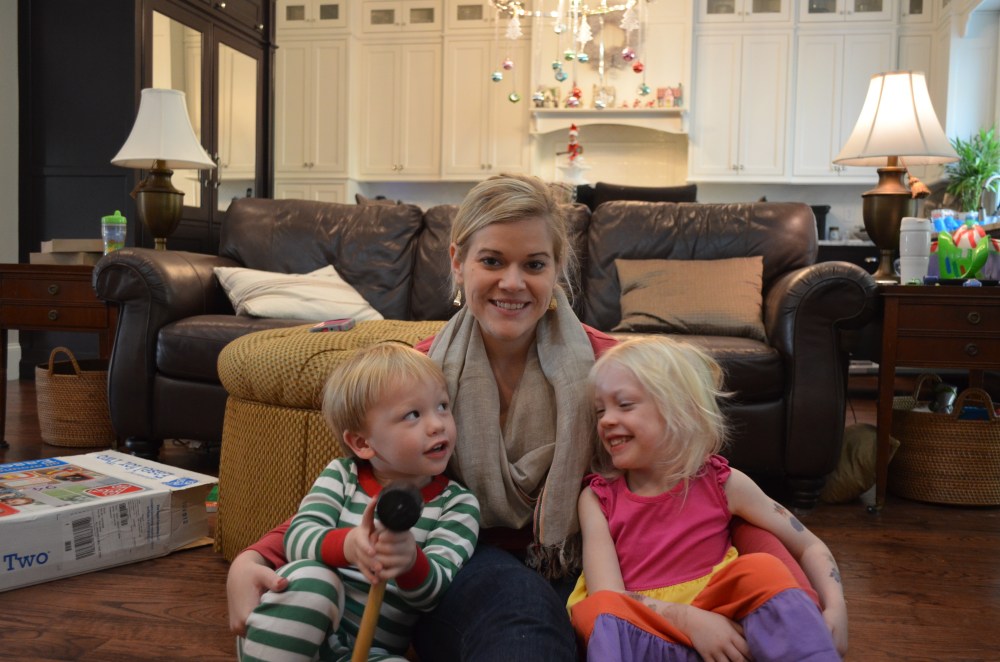 Miss Catherine and her biggest fans.