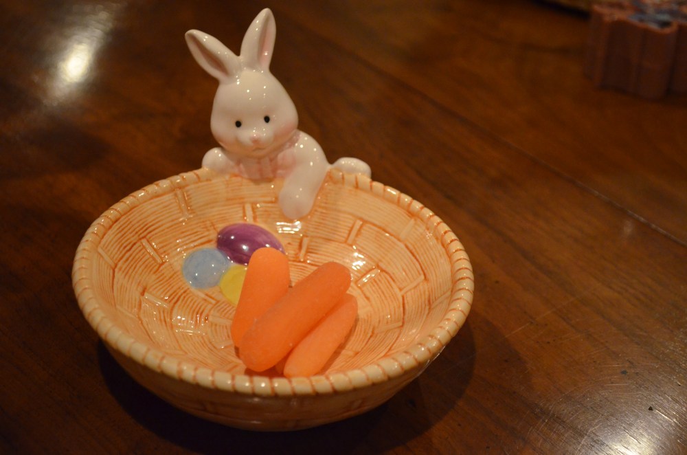 Snacks for the bunny!