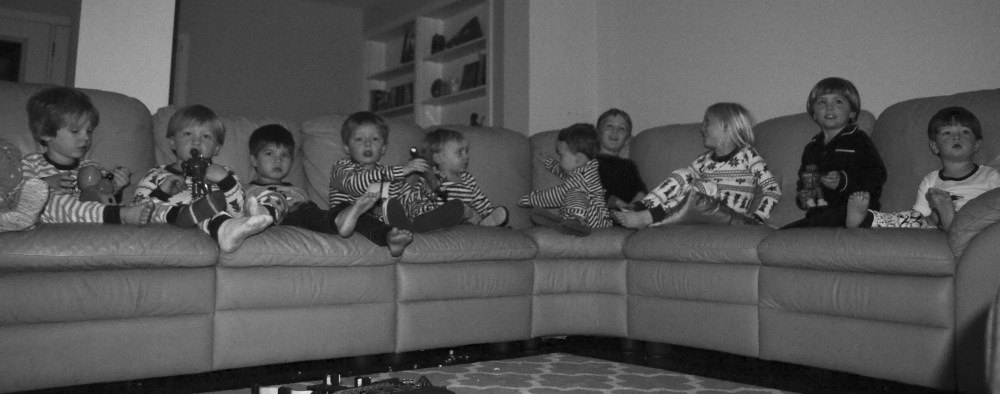 C/O 2027-2032 10/15 of the Hobcaw Creek Hooligans 12 Boys - 3 Girls (who do you think is in charge?)